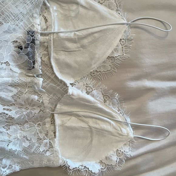 White Lace Midi Dress - NWOT - Small - Picture 9 of 11